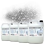 Extreme FX Super Snow Fluid 4x 5L (20 Litres) Premium Artificial Snow Ready to Use Fake Snow Machine Liquid Special Effects, Christmas Snow, artificial snowflakes, for all makes of snow machine