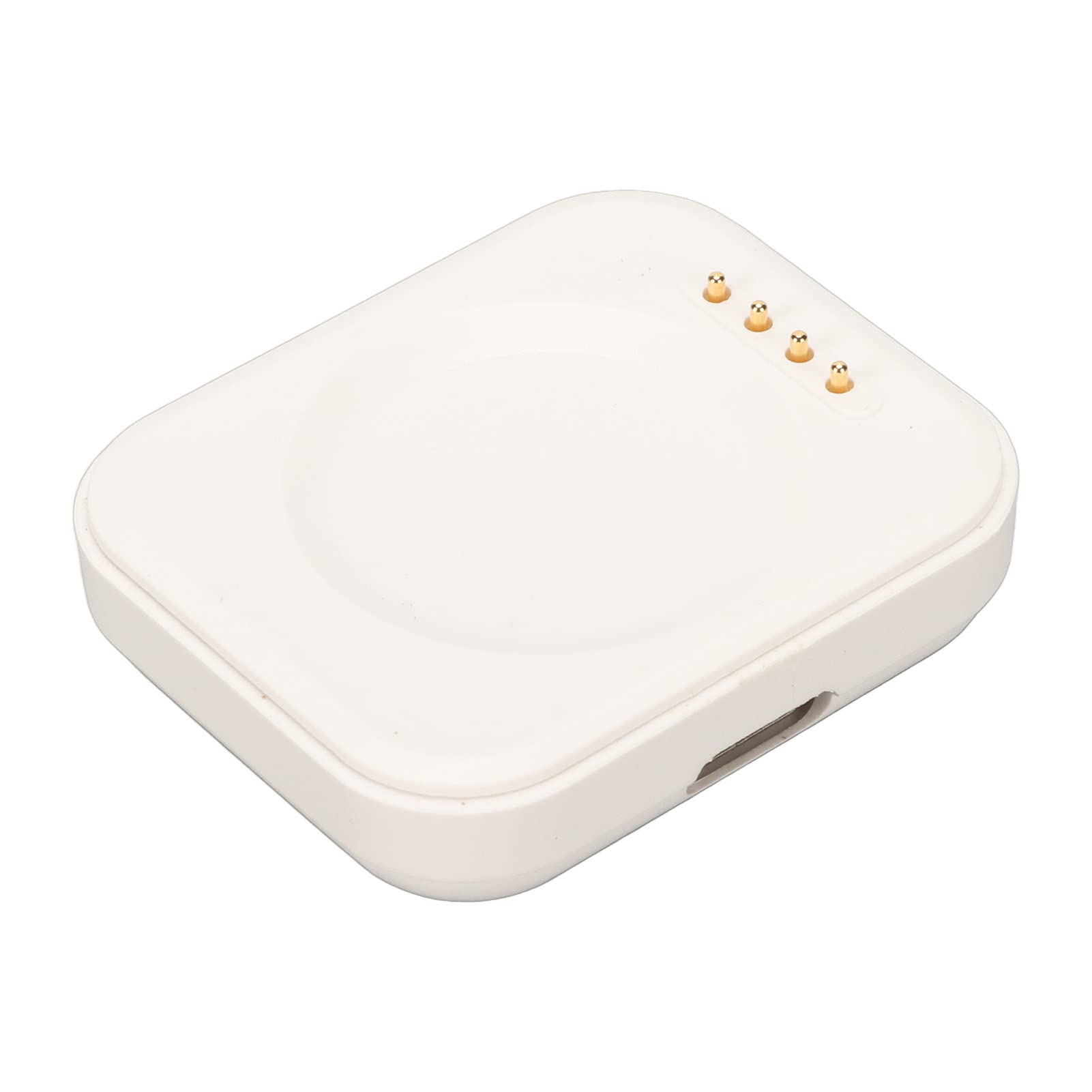 RTLRUSB Charging Dock Cable, Smart Watch Charger Portable Safe Wide Compatibility ABS Fast for Travel (White)