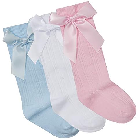 Metzuyan Baby Girls High Knee Socks Cover