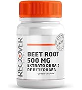 Beet Root 500mg Extrato de Beterraba 120 Cápsulas - Recover Farma