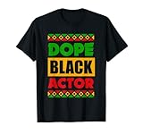 Acteur noir afro américain acteur noir acteur américain T-Shirt