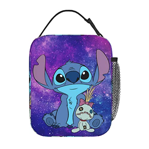 Efasnsad Kids Cartoon Lunch Box Boys Girls Reusable Portable Insulated Cooler Lunch Bag For Picnic Hiking Camping Office School Gifts #TOP2