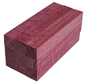 Exotic Wood Pen Blanks 9-Pack (Purpleheart)