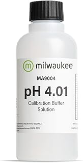 Zukool Milwaukee pH 4.01 Buffer Calibration Solution 230 ml - MA9004 meter tester