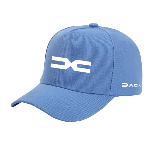 Image of XIABDLDLZ Men's Baseball Hats for D.a.c.i.a Print Casual Hat Unisex Running Cap Adjustable Duckbill Cap Summer Sun Hat Vintage Golf Hat-Light Blue||one_Size