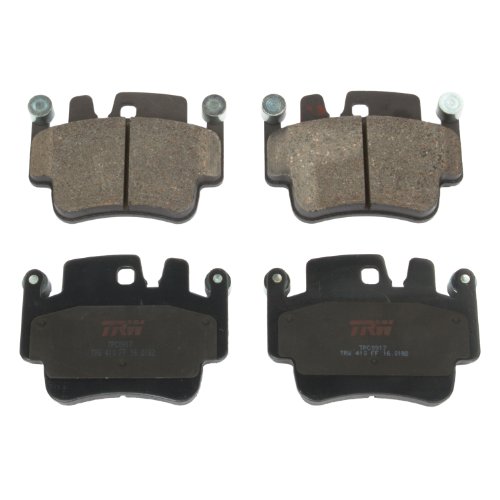 TRW Automotive TPC0917 Disc Brake Pad Set for Porsche 911: 1999-2005 and other applications, Black