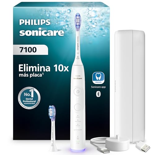 35% DESCUENTO Philips Sonicare 7100 cepillo dental eléctrico, sónico, aplicación, 4 modos de cepillado, 3 niveles de… — oferta en Amazon