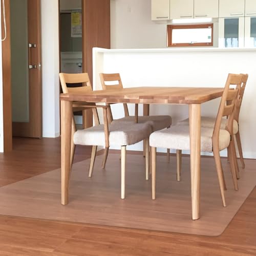 WEIMALL �_�C�j���O�}�b�g ���� 130×180cm ���� ���g�[�Ή� PVC ����1.5mm �G���{�X���H ���ی� �� ���h�~ �����}�b�g ����~�� �N���A FCCDI5