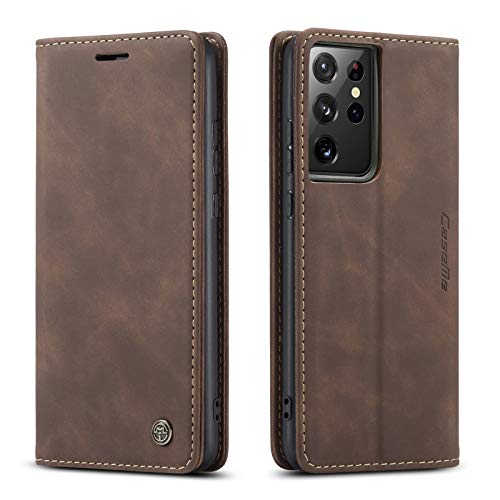 Kowauri Flip Case for Galaxy S21 Ultra