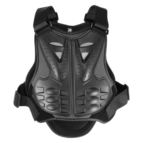 BETOOKY Protective Vest for Back to School Party, Ergonomic Cycling Chest and Back Protector with Adjustable Elastic Waist Straps, Comfortable Pe + Ev