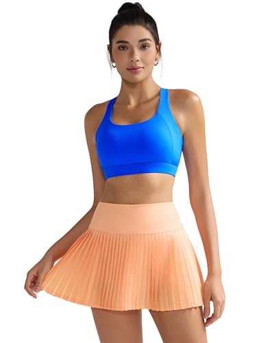 Image of RUNNING GIRL Sports Bra for Women, Molded Cup High Impact Sports Bras for Women with Sewn in Pads