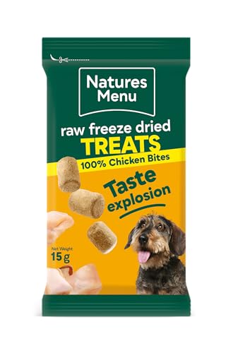 Natures Menu Golosinas crudas liofilizadas - Pollo - 20 x 15 g
