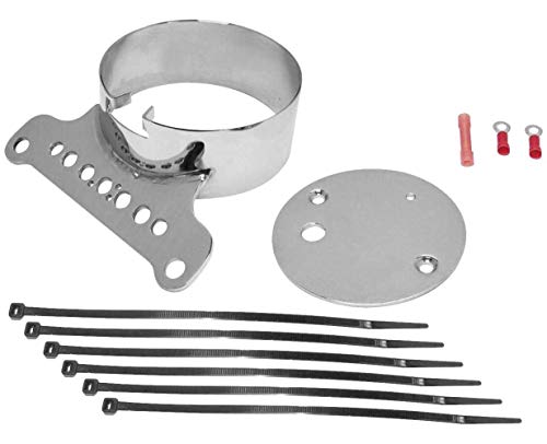 Bikers Choice Single Gauge Speedometer or Tachometer Mount Kit for Harley Davidson 1995-2005 Sportster, FXR models