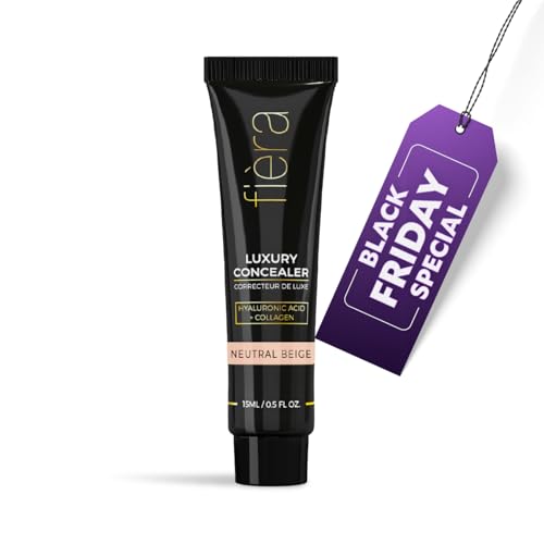 Fièra Luxury Concealer & Foundation with Anti-Aging Ingredients - Full