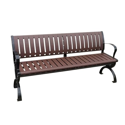 Banc d'extérieur antirouille : oubliez la corrosion avec ce banc de jardin avec dossier 120cm