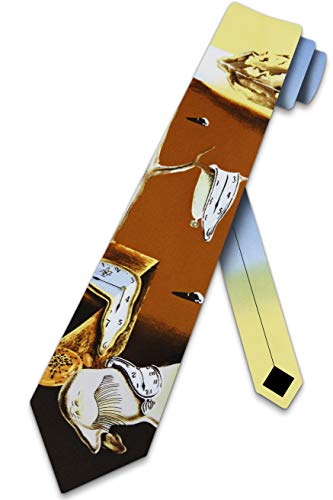 Xoovtka Time Warp - Corbatas Dali para hombre, Como se muestra en la imagen, Taille unique