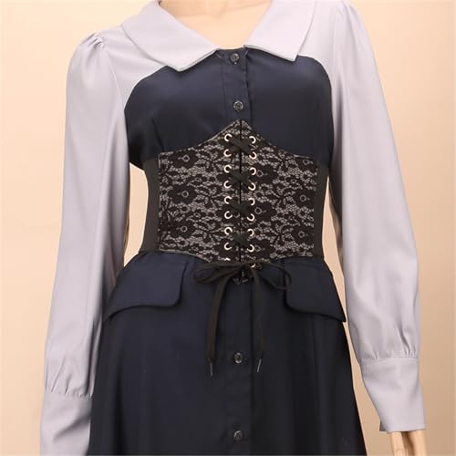 Western Styles Black Corset Leather Belt Women Gothicism Styles Waistband For Women Fashion Accessory3