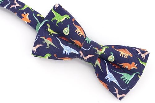 Image of Colorful Fun Pattern Pre-Tied Bow Tie Mens Floral Space Adjustable Bowtie