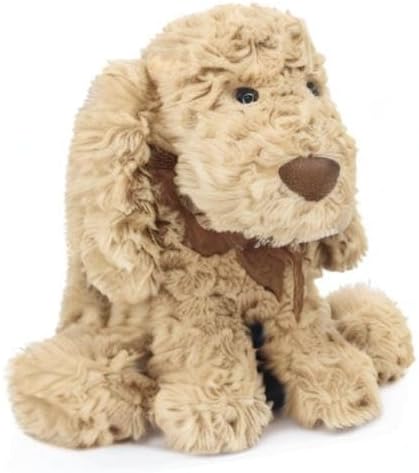 Poodle Puppy Goldendoodle Stuffed Animal, Adorable Toy Dog Labradoodle Plush for Kids Boys Girls Birthday Easter Nursery Bedtime Gift, 11.8“ Golden - Image 9