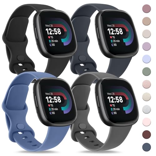 4{pbNoh Fitbit Versa 4 & 3oh/Sense 2/Senseoh fB[X Y NVbN\tgXgbv Fitbit Versa 4 / Versa 3 /Sense 2 / SenseX}[gEHb`p (STCY