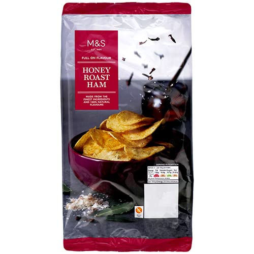 Marks and Spencer Full on Flavour Honey Roast Ham Crisps 150g