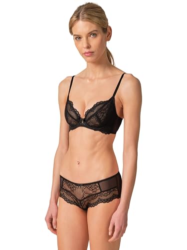 Gossard Women's Superboost Lace Non Padded Plunge Bra, Opaque, Black, 36B - Image 3