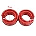 uxcell Type-D Red Universal Car Auto Rubber Shock Absorber Spring Bumper Buffer Power Cushion 2pcs