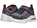 Picture of Skechers boys Microspec Max Sneaker, Charcoal/Navy, 5 Toddler US