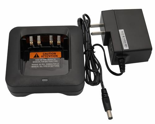 Karier PMPN4527A PMPN4527 Rapid Charger for Motorola Radio XPR3000 XPR3000e XPR3300 XPR3300e XPR3500e XPR7350e XPR7550e PMNN4409 PMNN4490 PMNN4491