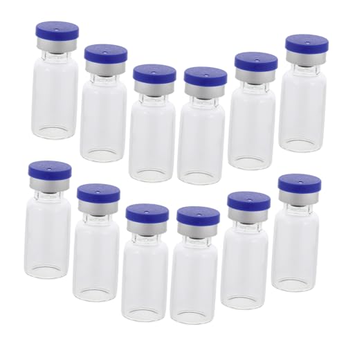 LOPUNER 12 Stück Glas Probenflakons Set