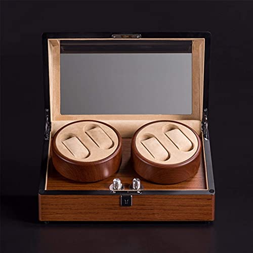 Estuche para relojes automáticos de madera maciza para regalo 5