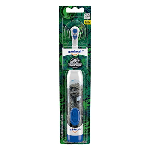Jurassic World Kid’s Spinbrush Electric Battery Toothbrush, Soft, 1 Ct #TOP7