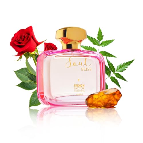 Image of French Factor Soul Bliss Luxury Eau De Perfume For Women Long Lasting Premium Party Perfume Gift For Girls Made In India (Pack of 1, 100 ml)