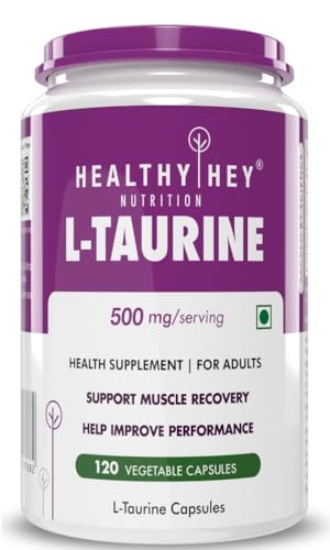 61% OFF on HealthyHey L-Taurine - Amino Acid Supplement - 120 Vegetable Capsules 61% OFF on HealthyHey L-Taurine - Amino Acid Supplement - 120 Vegetable Capsules