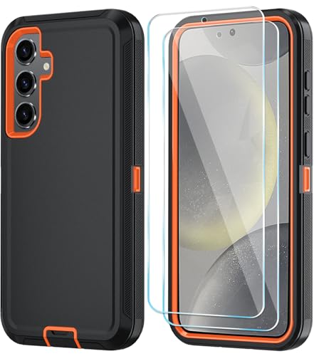Coque de téléphone pour Samsung Galaxy S24 résistante aux chutes ONOLA 6,2" noir