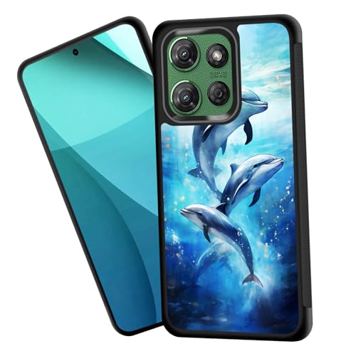 Coque Moto G Power 5G 2025 dauphin - Protection antichoc pour les vacances