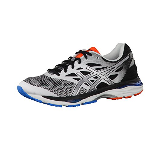 Asics Gel-Cumulus 18, Zapatillas de Running Hombre, Blanco (White/Silver/Black), 47 EU
