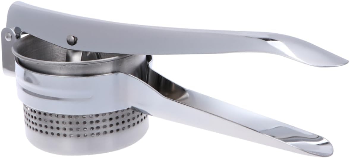 MAGICLULU Sturdy Stainless Steel Fruit Juicer Manual Squeezer Press Potato Ricer Food Pressing Tool Hand Juicer Squeezer Vegetable Masher