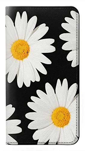 Étui flip Samsung Galaxy A36 housse cuir antichoc daisy flower