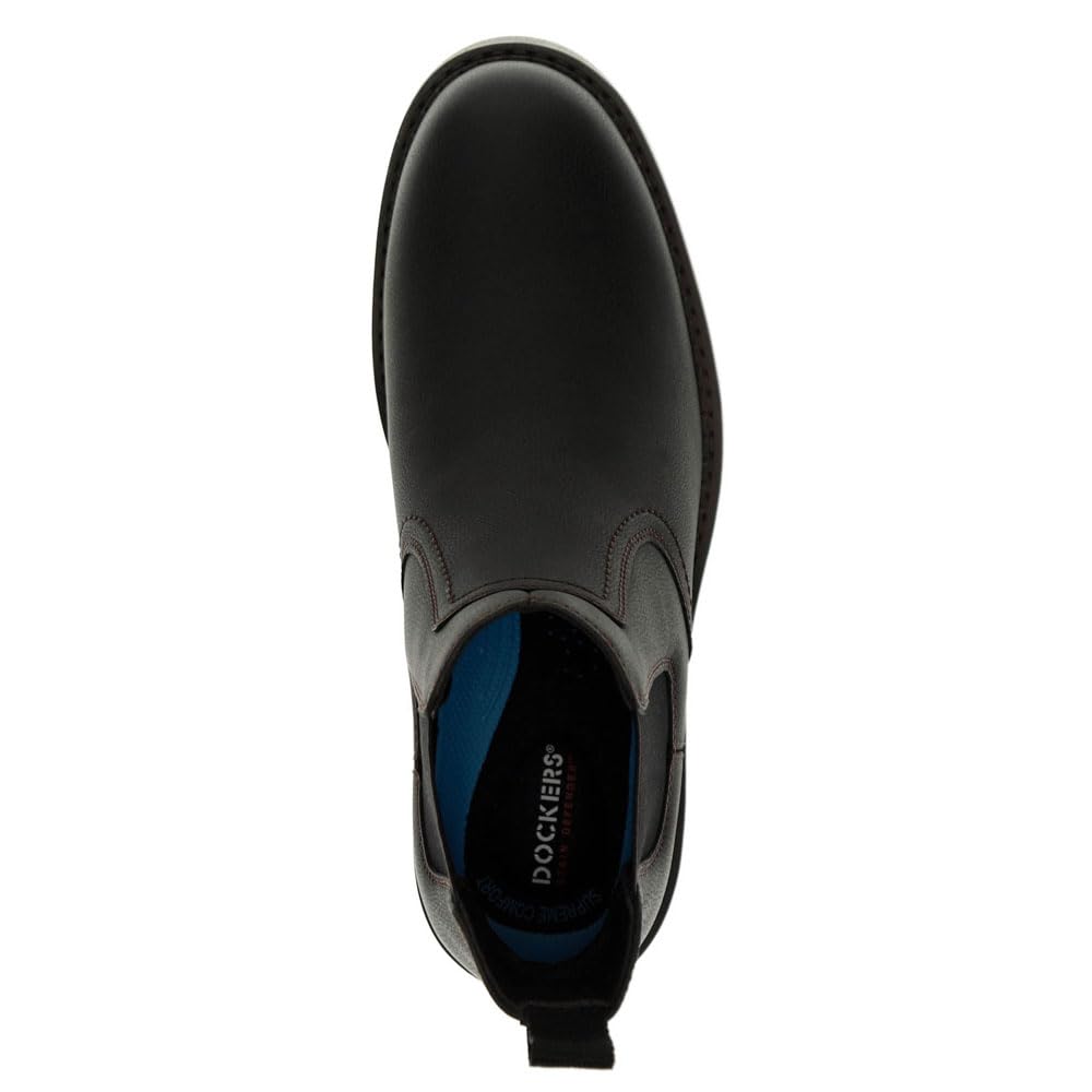 DOCKERS Męskie buty Truman Chelsea, czarne, 39 EU