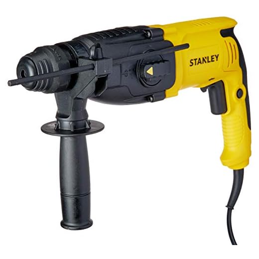 STANLEY Martelete Perfurador e Rompedor SDS Plus 2.4J 800W com Ponteiro e 6 Brocas 220V SHR263KA