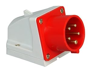 Kopp 171800007 CEE Wandstecker 5-polig