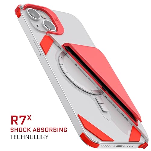 Funda para iPhone 14 Plus de mujer con porta tarjetas extraíble para viajes y coche 5