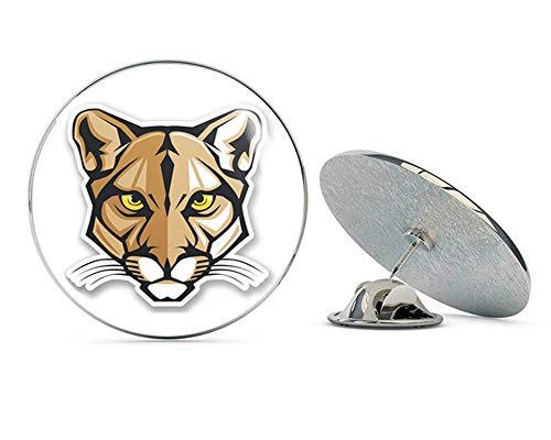 Cat Lioness Lion Tiger Round Metal 0.75