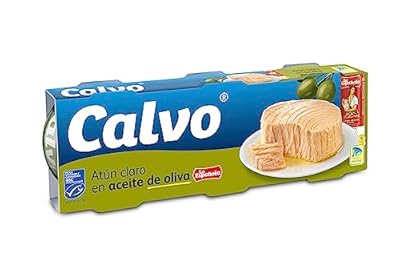 Calvo Atún claro en Aceite de Oliva La Española Pack3 x 100g