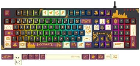 Teclado Mecânico Gamer Redragon Harry Potter Amsa Hogwart’s Speci...