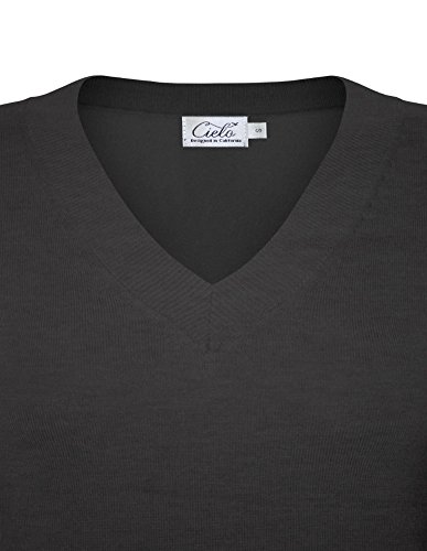 Image of Cielo Women's Solid Soft Stretch Pullover Knit Sweater