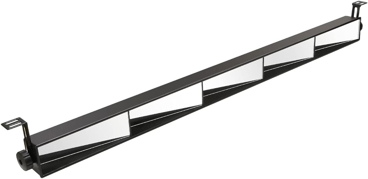 3G Universal 5 Panel Golf Cart Mirror W/Bracket Instructions Mounting Hardware