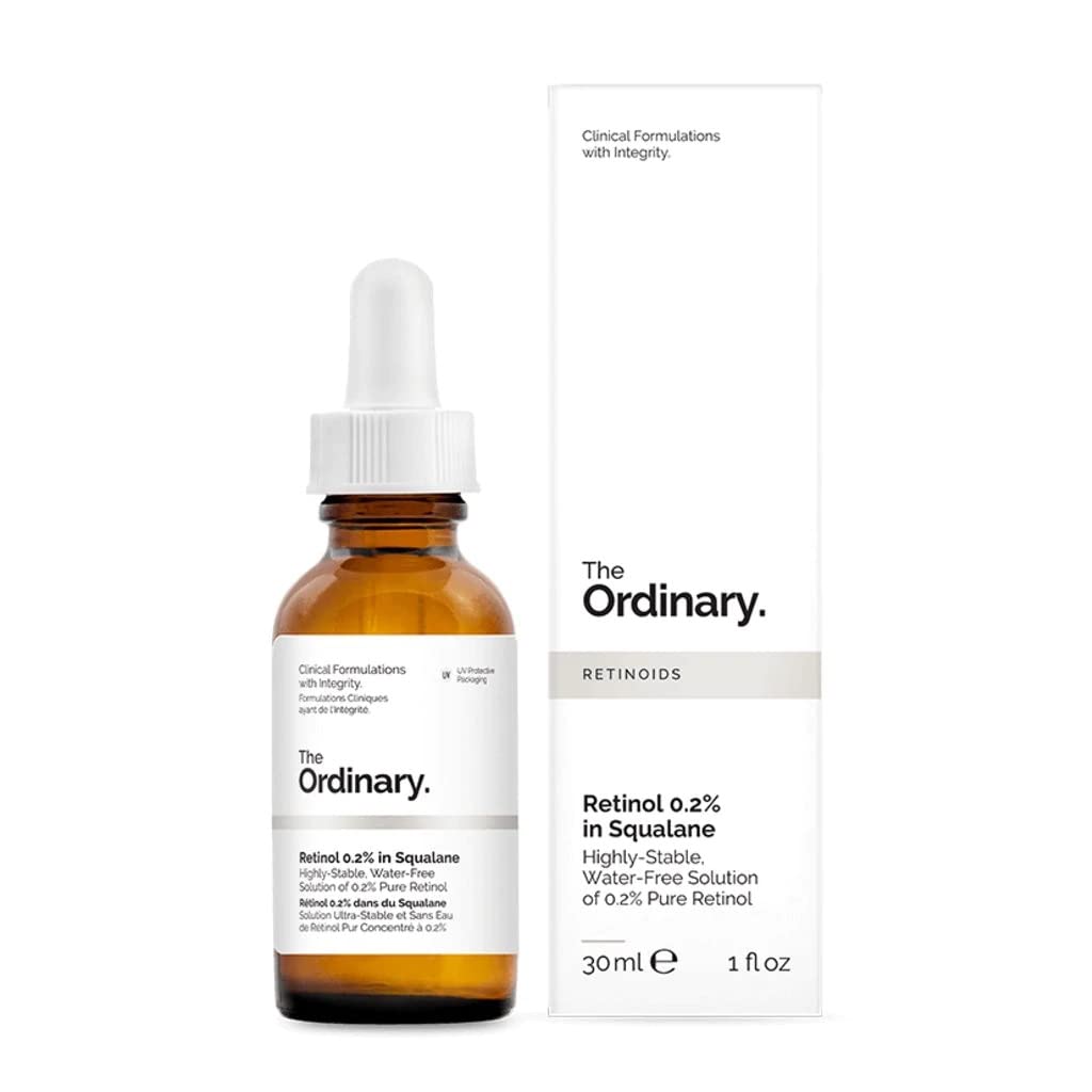 The Ordinary Highly-Stable, Water-Free Solution of 0.2% Pure Retinol In Squalane 30ml