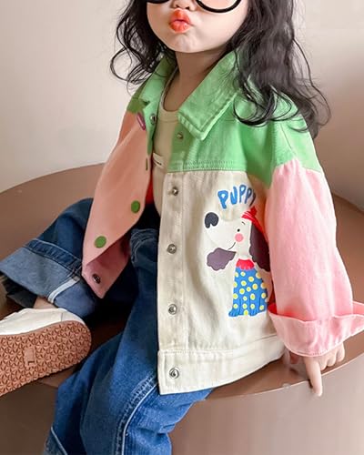 Image of Cromoncent Toddler Denim Jacket for Boys Girls